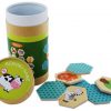 Wooden Puzzle Memory Game