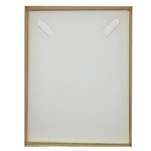 Box of 12 - Large Solid Premium Gold Cardboard Set Gift Box with Gold Bow. Dim 125(w) x 163(d) x 30mm(h). - Image 2