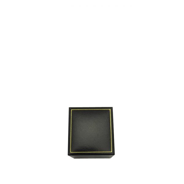 Trade box of 36 Quality Small Premium Black Leatherette Look Ring Gift Boxes - Dim 45(w) x 50(d) x 35mm(h) - Image 3