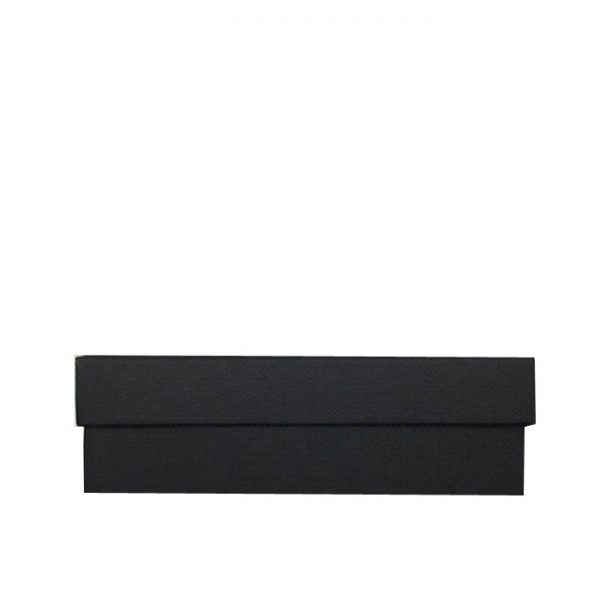 Carton of 36 Premium Solid Medium Black Cardboard Set Gift Box with Gold Trim Border. Dim 70(w) x 97(d) x 27mm(h). - Image 3