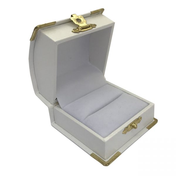 Box of 36 Leatherette Ring Gift Boxes 56(w) x 53(d) x 38mm(h) - Image 2