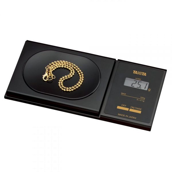 Tanita 1479V Mini Pocket Scale 120g x 0.1g - Image 2