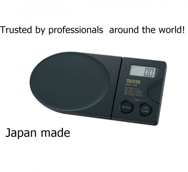 Tanita 1479S-300BK Mini Pocket Scale 300g X 0.1g - Image 2