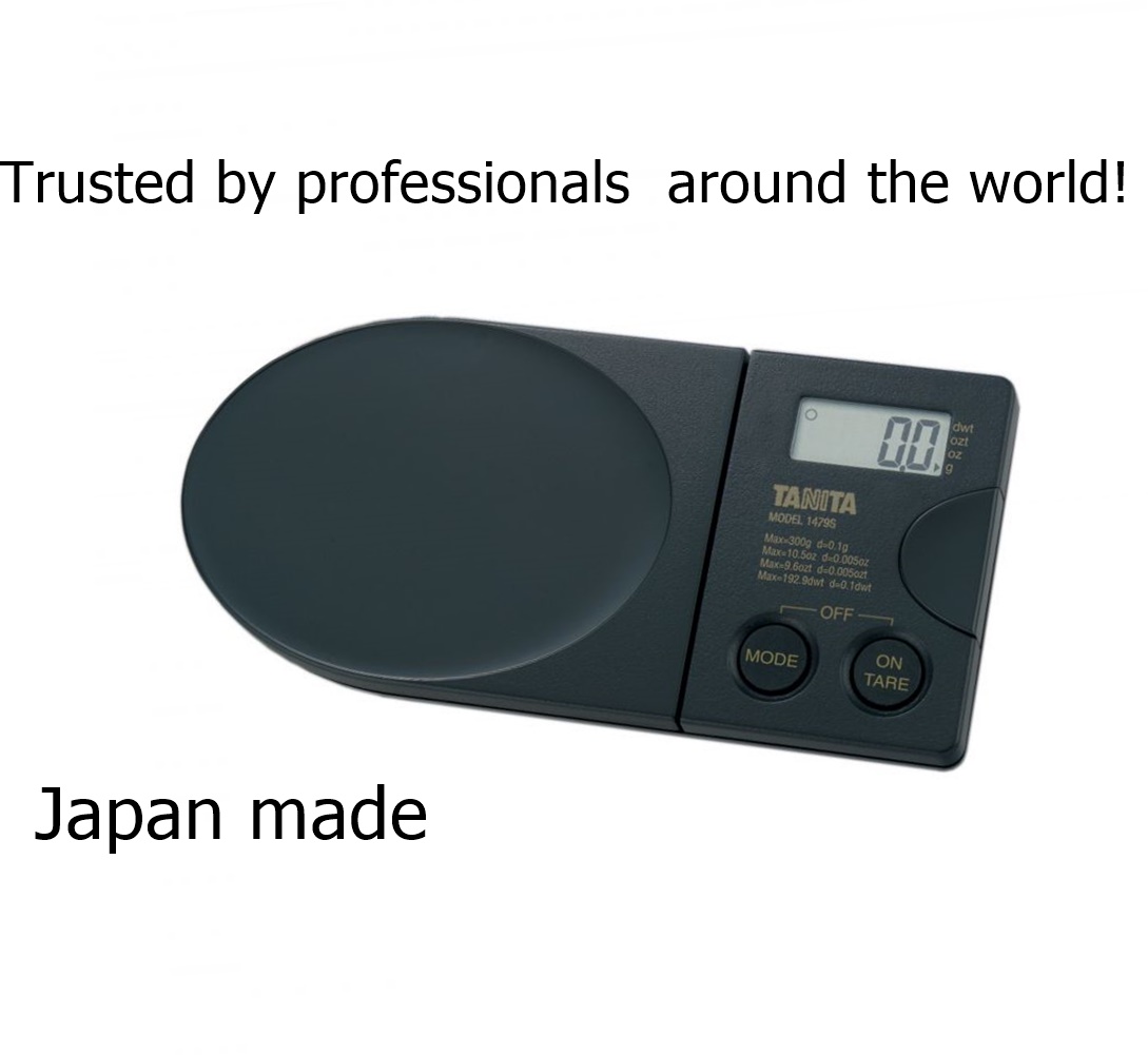 Tanita Digital Scales 1479s Pocket Scale 0.66lbs/0,1g Handy Scale Made Japan 