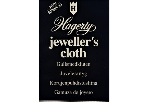 Hagerty Jewellery Care - Jeweller's Cloth, 30cm x 24cm