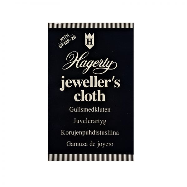 Hagerty Jewellery Care - Jeweller's Cloth, 30cm x 24cm