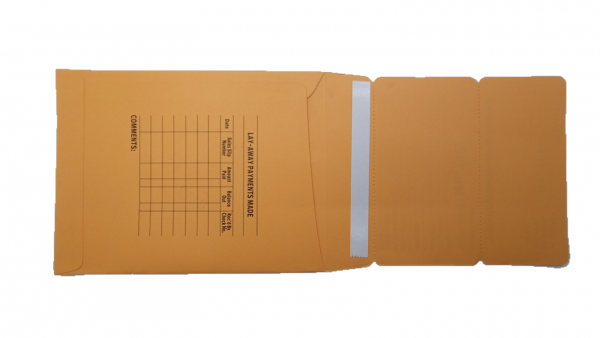 100 Large Quality Yellow Repair Envelopes, Numbered in consecutive order, with easy tare off sections - Image 2
