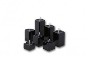 Black Ring Columns display (7pc set)