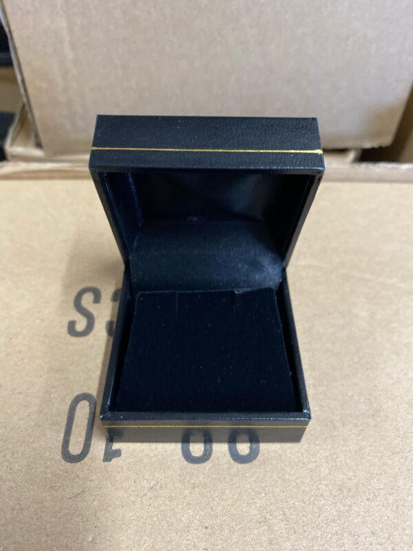 X24 Black leatherette necklace or earring display gift boxes