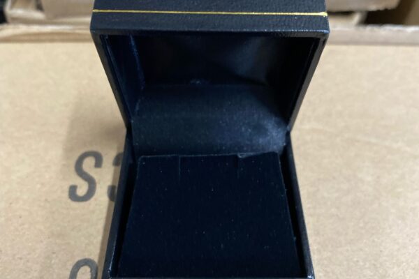 X24 Black leatherette necklace or earring display gift boxes