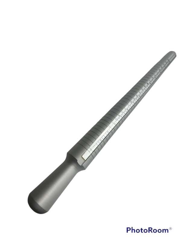 Large Aluminium Ring Sizer 25.6cm 10" Australian and International sizing