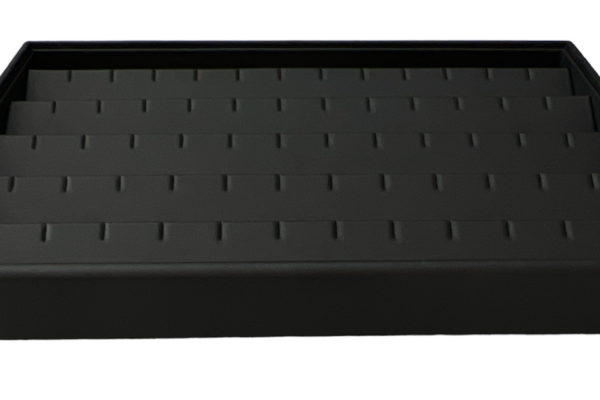 C-SERIES Black Premium Soft Padded Leatherette pendant/earring Display Tray. Stackable. Dim 315(w) x 225(d) x 45mm(h).