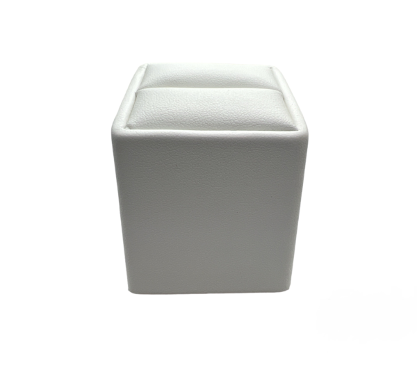 Premium White Leatherette Risers. Set of 3 - Image 2