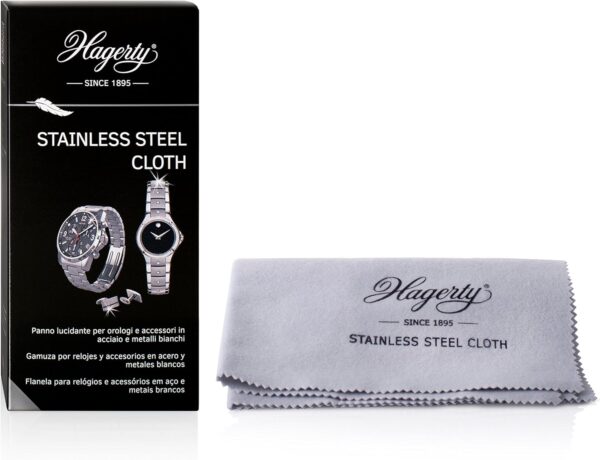 Hagerty Stainless Steel Watch Cleaning Cloth 30 x 36cm - Image 2
